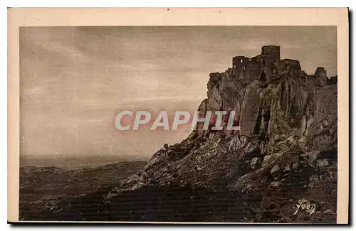 Ansichtskarte AK Paysages et Pierres de Provence les Ruines du Chateau des Baux