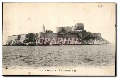 Cartes postales Marseille le Chateau d'If