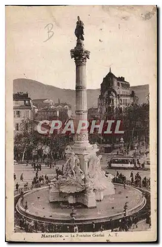 Cartes postales Marseille la Fontaine Cantini