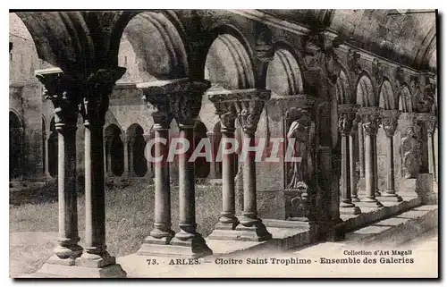 Ansichtskarte AK Marseille Cloitre Saint Trophime ensemble des Galeries