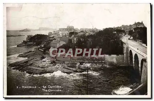 Cartes postales Marseille la Corniche