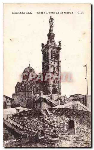 Cartes postales Marseille Notre Dame de la Garde