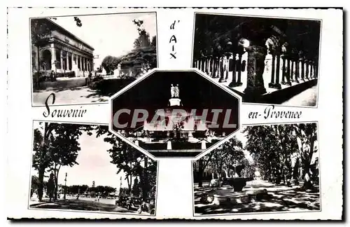 Cartes postales La Cite du Roy Rene Aix en Provence Souvenir