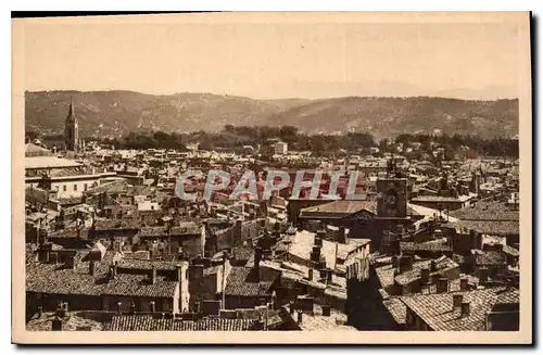 Ansichtskarte AK Aix en Provence Bouches du Rhone vue generale