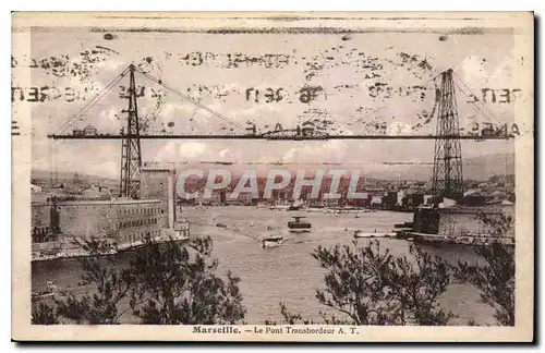 Cartes postales Marseille le Pont Transbordeur