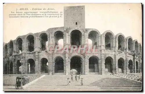 Cartes postales Arles Exterieur des Arenes