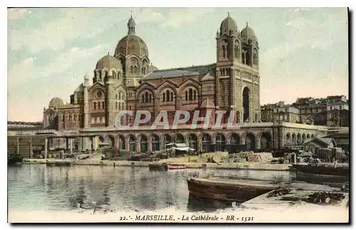 Cartes postales Marseille La Cathedrale