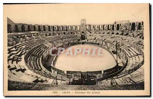 Cartes postales Arles Interieur des Arenes