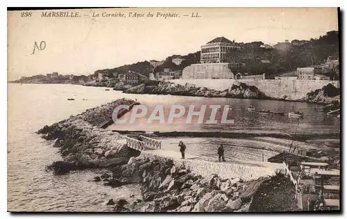 Ansichtskarte AK Marseille la Corniche l'Anse du Prophete