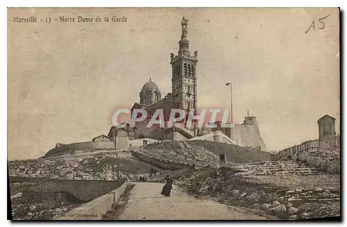 Cartes postales Marseille Notre Dame de la Garde