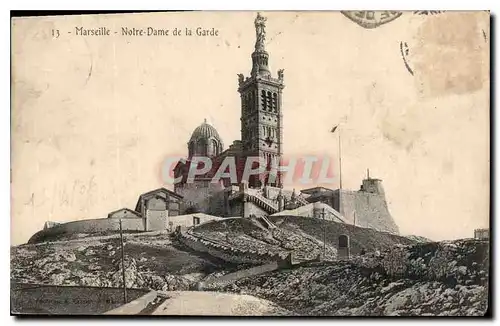 Cartes postales Marseille Notre Dame de la Garde