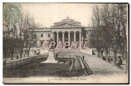 Ansichtskarte AK Marseille le Palais de Justice