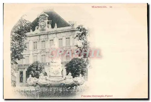 Cartes postales Marseille Fontaine Estrangin Pastre