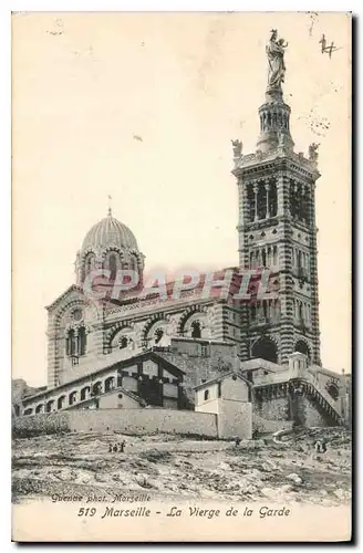 Cartes postales Marseille la Vierge de la Garde