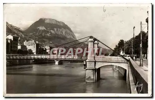 Cartes postales Grenoble Isere le Saint Eynard et Pont Suspendu sur l'Isere