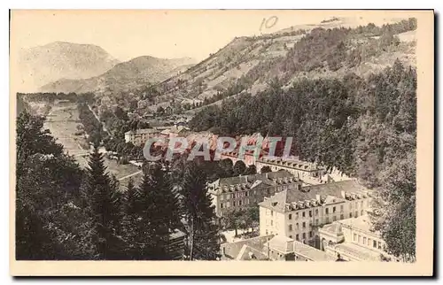 Cartes postales Uriage les Bains Panorama de la Vallee