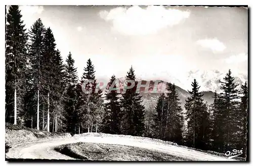 Cartes postales Les Belles Alpes Francaises route du Collet d'Allevard Isere le Gleyzin et le Puy Gris