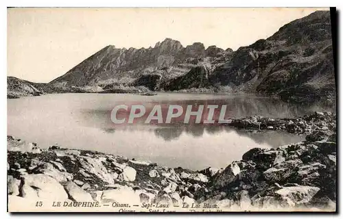 Cartes postales Le Dauphine Oisans Sept Laux le Lac Blanc