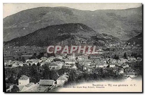 Cartes postales Dauphine Vif vue generale