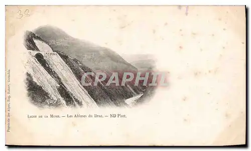 Cartes postales Ligne de la Mure les Abimes du Drac