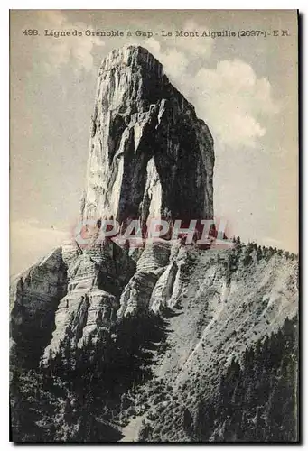 Cartes postales Ligne de Grenoble a Gap le Mont Aiguille