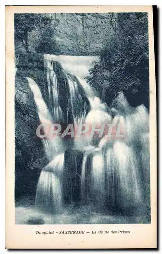 Cartes postales Dauphine Sassenage la Chute des Prises