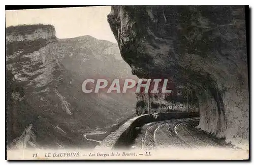 Ansichtskarte AK Le Dauphine les Gorges de la Bourne