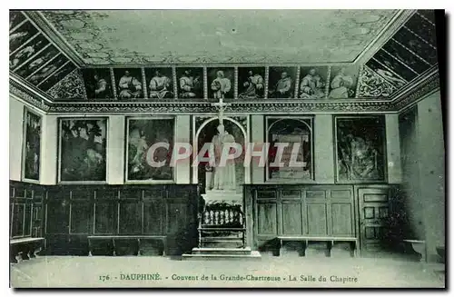 Cartes postales Dauphine Couvent de la Grande Chartreuse la salle du Chapitre