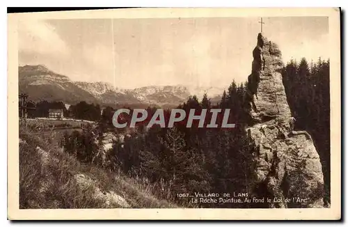 Cartes postales Villard de Lans la Roche Pointue au fond le Col de l'Arc