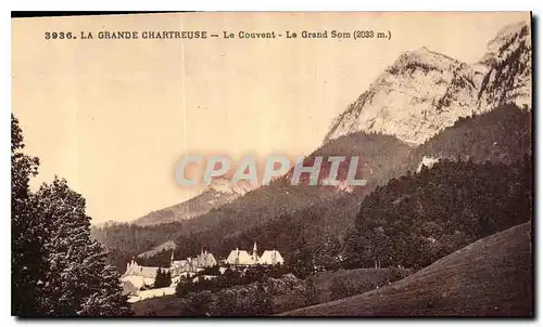 Ansichtskarte AK Le Grande Chartreuse le Couvent le grand Som