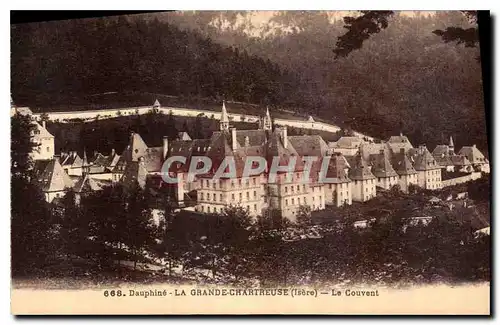 Ansichtskarte AK Dauphine la Grande Chartreuse Isere Le couvent