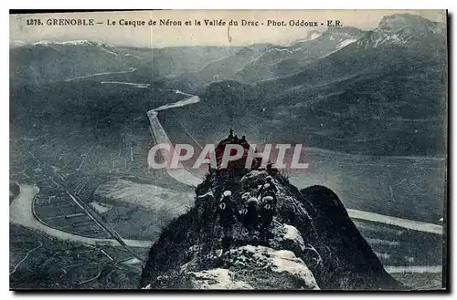 Cartes postales Grenoble le Casque de Neron et la Vallee du Drac