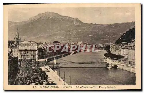 Ansichtskarte AK Grenoble l'Isere le Moucherotte vue generale