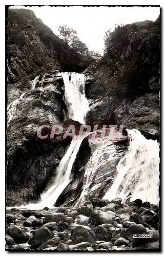 Ansichtskarte AK Bourg d'Oisans Isere Cascade de Sarennes