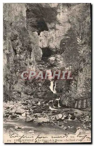 Ansichtskarte AK Le Dauphine les Gorges de la Bourne la goule d'eau