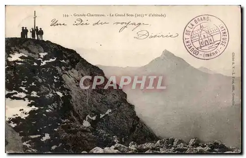 Cartes postales Grande Chartreuse le grand Som