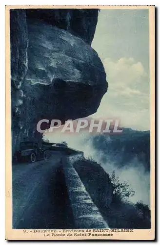 Cartes postales Dauphine environs de Saint Hilaire la route de Saint Pancrasse