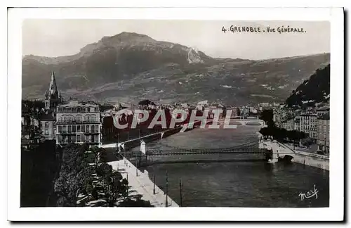 Cartes postales Grenoble vue generale