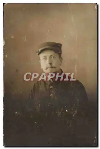 CARTE PHOTO Homme Militaria