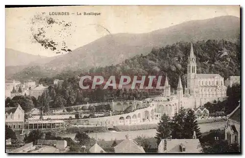 Cartes postales Lourdes la Basilique