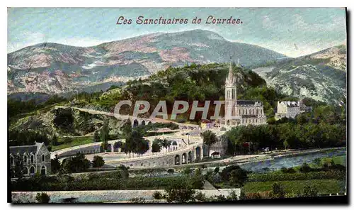 Cartes postales Les Sanctuaires de Lourdes