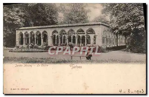 Cartes postales Tarbes Jardin Massey Le Cloitre