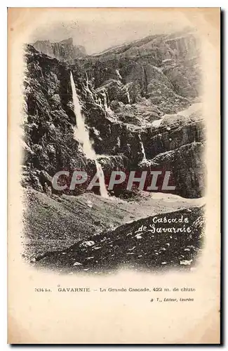 Cartes postales Gavarnie la Grande Cascade