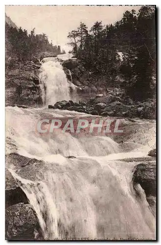 Ansichtskarte AK Cauterets Cascade du pont d'Espagne