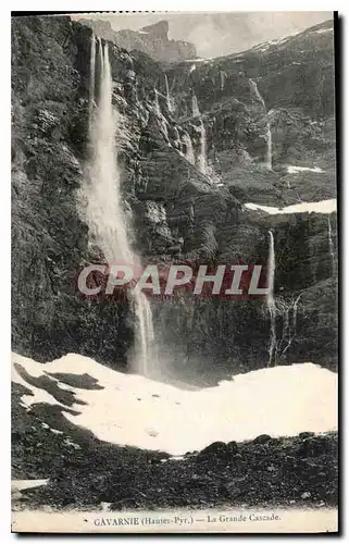 Cartes postales Gavarnie Hautes Pyr La Grande Cascade