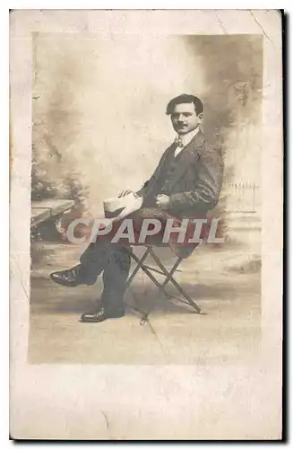 CARTE PHOTO Homme