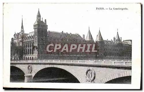 Cartes postales Paris la Conciergerie