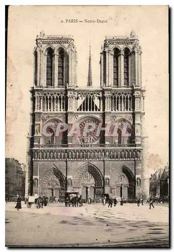 Cartes postales Paris Notre Dame