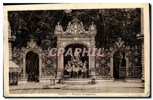 Ansichtskarte AK Nancy Fontaine d'Amphitrite