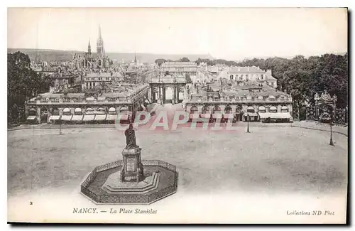 Cartes postales Nancy la Place Stanislas